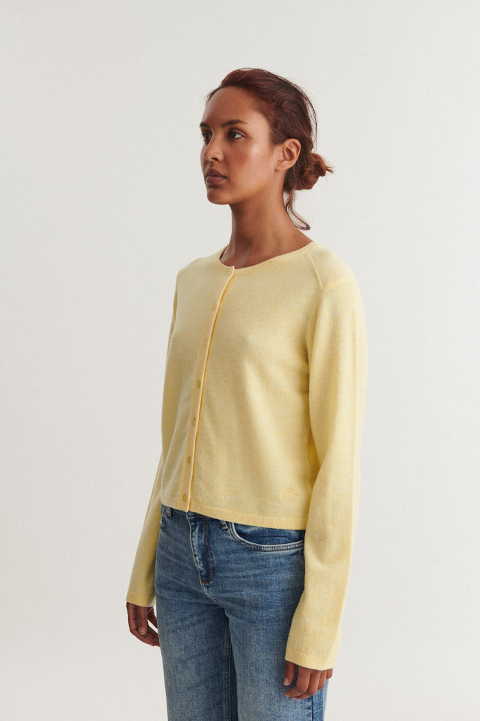 Basic Apparel Selem Cardigan Cardigans 878 Sunlight